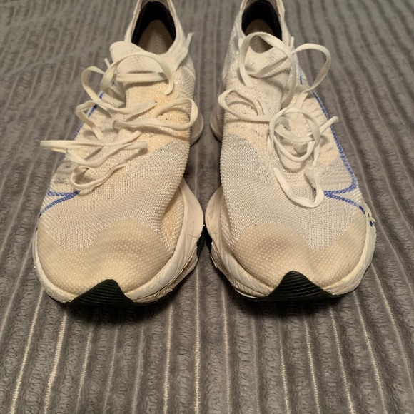 Size 9.5 - Nike Air Zoom Tempo NEXT% White - CI9923-103 zoomx running shoes - Picture 3 of 12